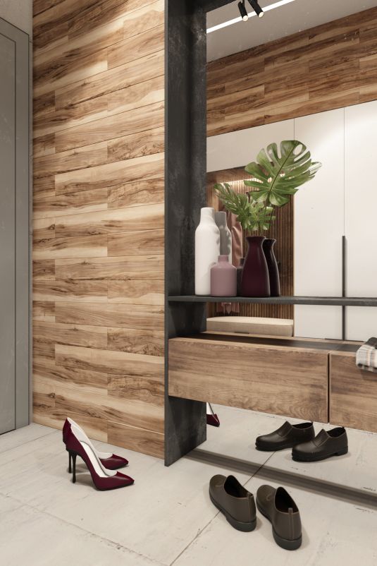 декоративные панели из ореха