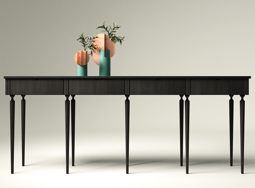 Woods panels  Wooden Console Essence Great